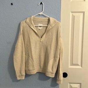 Aerie Waffle Quarter Zip